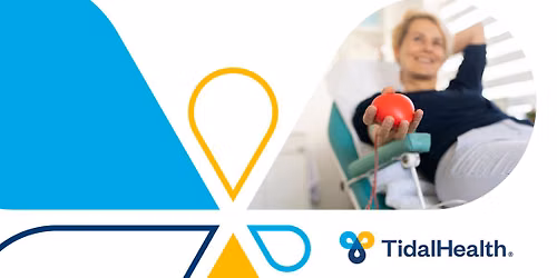 Blood drive at TidalHealth Peninsula Regional