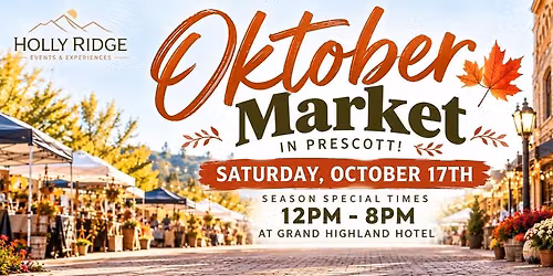 OktoberMarket with Holly Ridge!