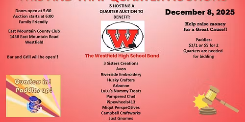 This and That Quarter Auction to benefit Westfield High School Band
