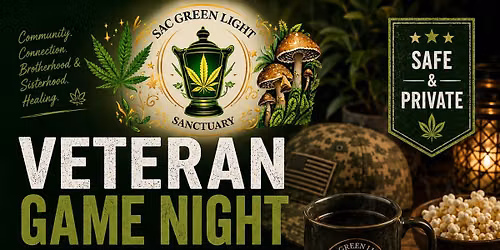 Veteran Game Night, Snacks & Support