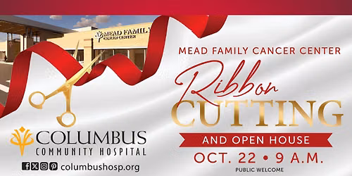 Mead Family Cancer Center ribbon cutting and open house