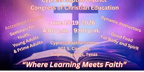 Cypress District Congress of Christian Education