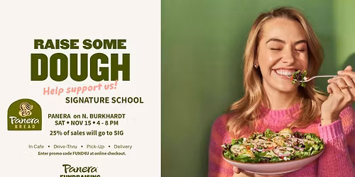 GIVEBACK NIGHT @ PANERA