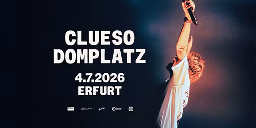 Clueso - Deja-Vu Domplatz 2026 | Erfurt