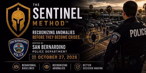 The Sentinel Method, Behavior based observation and pre-incident indicators