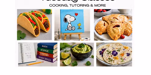 Tuesday Class - Culinary Canvas Garden Focaccia Bread Art (Fermentation & Gluten) mixed ages