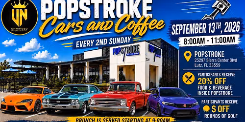 Popstroke Cars and Coffee September