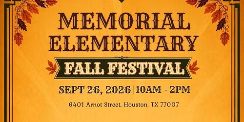 Memorial Annual Fall Festival
