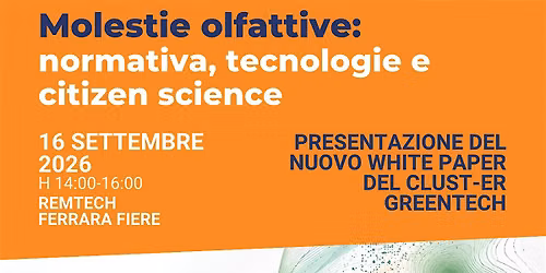 Molestie olfattive: normativa, tecnologie e  citizen science