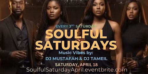 Soulful Saturdays April 18 at Dolce Lounge w\/DJ Antoine Qua & Friends