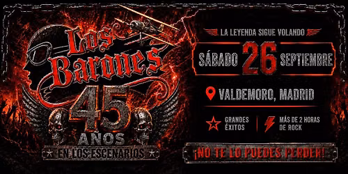 Los Barones 45 AÑOS EN LOS ESCENARIOS 