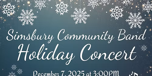 Simsbury Community Band Holiday Concert