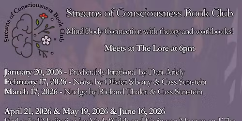 Streams of Consciousness Book Club at The Lore