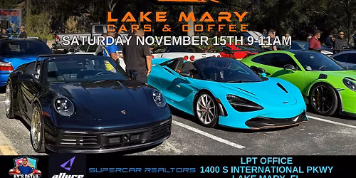 Lake Mary Cars & Coffee - Sat Nov 15th
