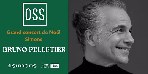 Bruno Pelletier et l'OSS | Grand concert de No\u00ebl Simons 