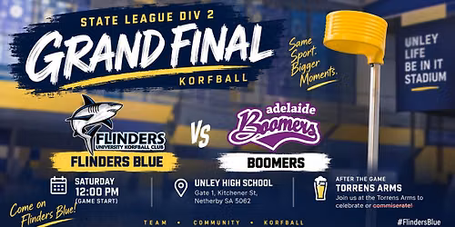 \ud83c\udfc6 State League Div 2 Grand Final | Flinders Blue vs Boomers
