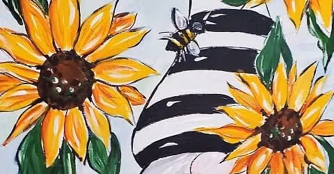 "Hello Sunshine" In-Studio Paint Party!