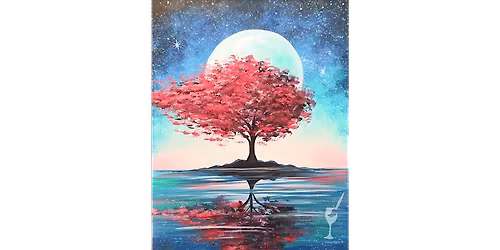 Cosmic Moonlight - Paint and Sip in New Braunfels | Classpop!\u2122