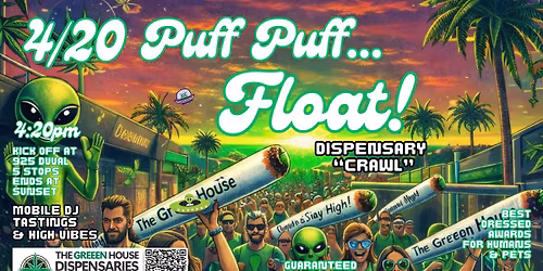 Puff Puff... Float!  A 4\/20 Bud Crawl