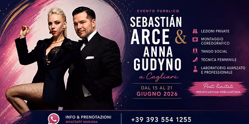 SEBASTI\u00c1N ARCE & ANNA GUDYNO a CAGLIARI