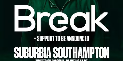 ADHDNB x PND x TDS x TSS PRESENT: BREAK + SUPPORT TBA