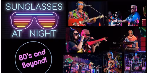 Sunglasses at Night returns to The Club Room!