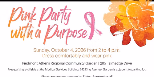 Pink Party with a Purpose
