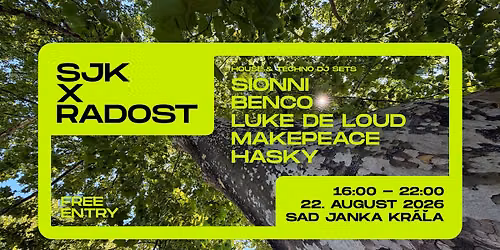 SJK x RADOST (Hasky & Makepeace B-day party)