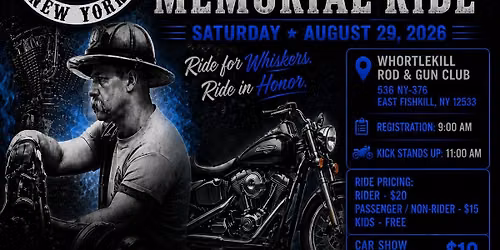 4th Annual James "Whiskers" Dotter Memorial Ride
