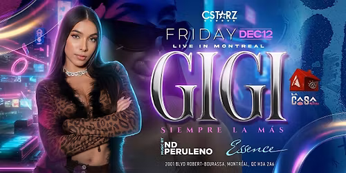 LA GIGI LIVE EN MONTREAL