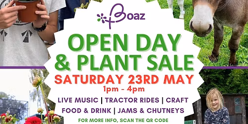 Boaz Open Day & Plant Sale