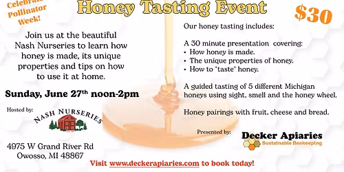 Honey Tasting