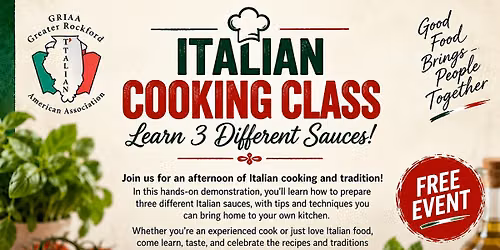 Italian Cooking Class