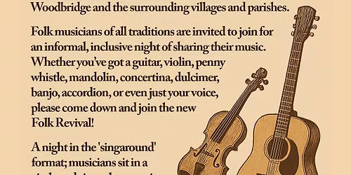 FOLK AND TRADITIONAL MUSIC @The George Wickham Market