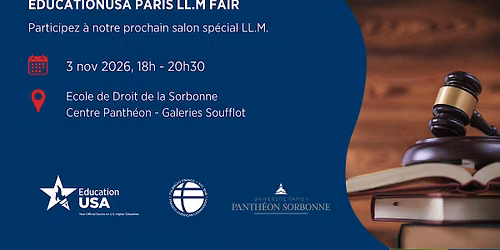 EducationUSA Paris LL.M. Fair 2026