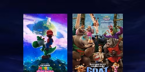 Super Mario Galaxy Movie plus GOAT