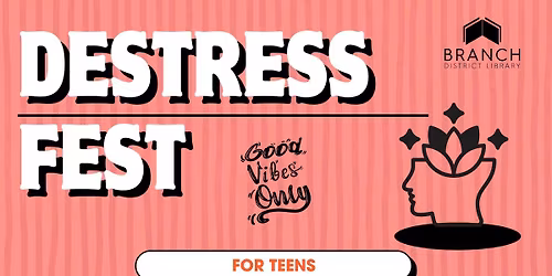 Coldwater: Destress Fest