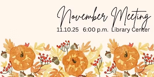 November Meeting