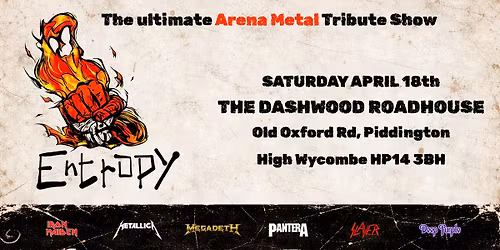 The Ultimate Arena Metal Tribute at the Dashwood Roadhouse