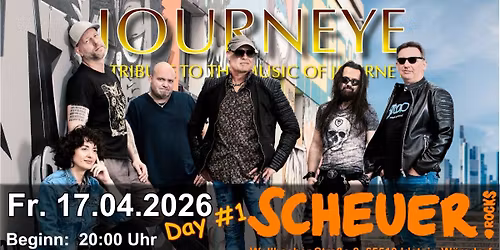 Journeye (Journey-Tribute) live at Scheuer \/ Idstein (Day #1)