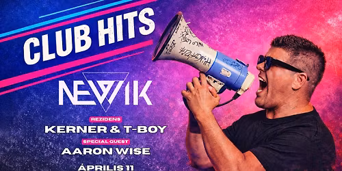Club Hits Night w\/ NEWIK - 04.11 - Dream's Cafe,Balatonf\u00fcred