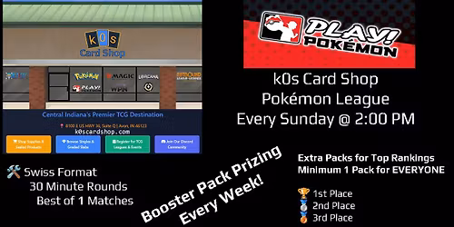 Pok\u00e9mon TCG - Sunday 2:00PM League