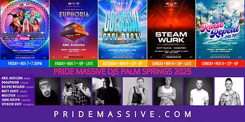 Pride Massive Palm Springs 2025