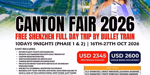 CANTON FAIR 2026