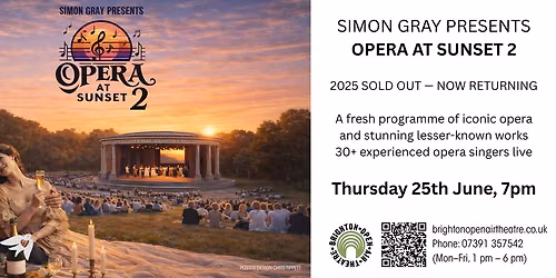 Simon Gray Presents... Opera at Sunset 2