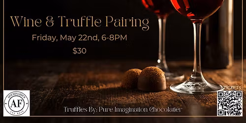 Wine and Chocolate Truffle Pairing