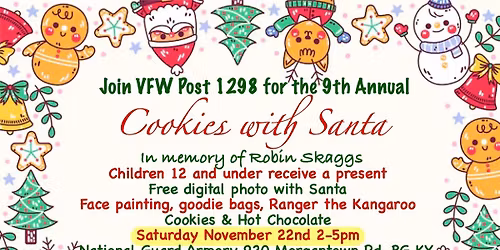 Cookies with Santa & Suff the Hot Rod 