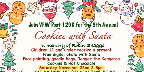 Cookies with Santa & Stuff the Hot Rod