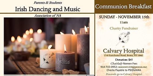 Calvary Communion Breakfast