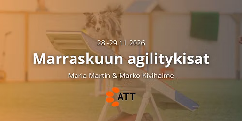 ATT:n marraskuun kisat 2026